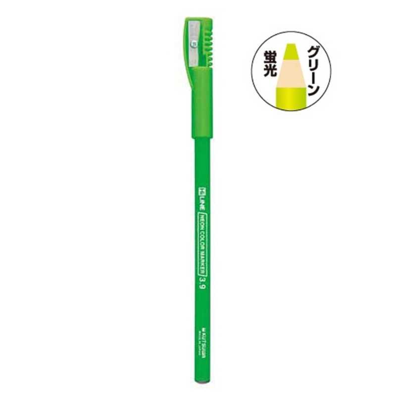 クツワ クツワ [色鉛筆] 鉛筆の蛍光マーカー グリーン RF017GR RF017GR