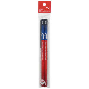 クツワ PUMA 赤青鉛筆2本入り PM332