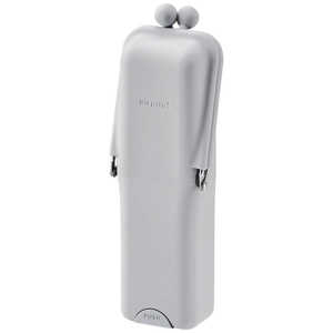 クツワ エアピタスリムペンケース グレー AK061GY