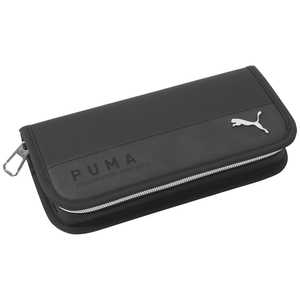 クツワ PUMA メタルキャットペンケース 黒 PM388BK