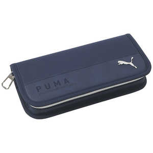 クツワ PUMA プーマ メタルキャットペンケース 紺 PM388NB クツワ PUMA プーマ メタルキャットペンケース 紺 PM388NB