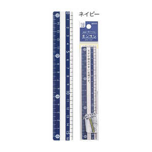 クツワ モジサシ定規(16センチ)ネイビー KB033NB クツワ モジサシ定規(16センチ)ネイビー KB033NB