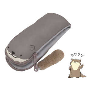 クツワ リララペンケース カワウソ AK063B クツワ リララペンケース カワウソ AK063B