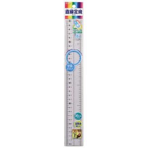 クツワ 再生PET直線定規 30cm HSS30E クツワ 再生PET直線定規 30cm HSS30E
