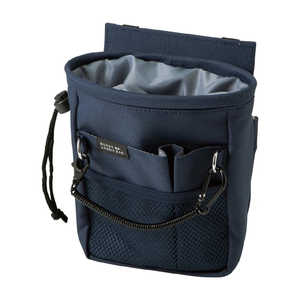 クツワ 文具エプロンバッグ 巾着 ネイビー BE024NB