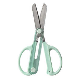 クツワ キャップ一体こどもハサミ ミント SS122MT クツワ キャップ一体こどもハサミ ミント SS122MT