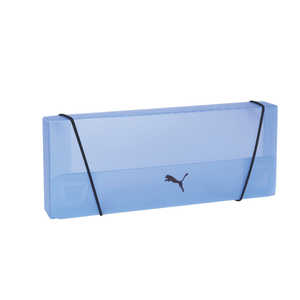 クツワ クリアカラーペンケース ブルー PM572BL