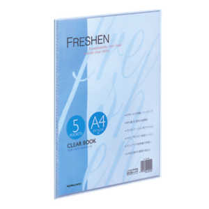 コクヨ クリヤーブックブルーA4フレッシェン ラ-S10B