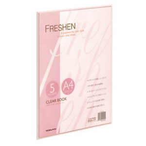 コクヨ クリヤーブックピンクA4フレッシェン ラ-S10P