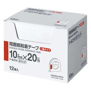 コクヨ 両面紙粘着テープ お徳用Eパック TE210 コクヨ 両面紙粘着テープ お徳用Eパック TE210