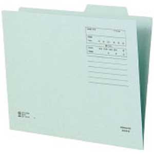 コクヨ [ファイル] 個別フォルダー (間伐材仕用) ブルー (サイズ:A4) A4-KIF-B