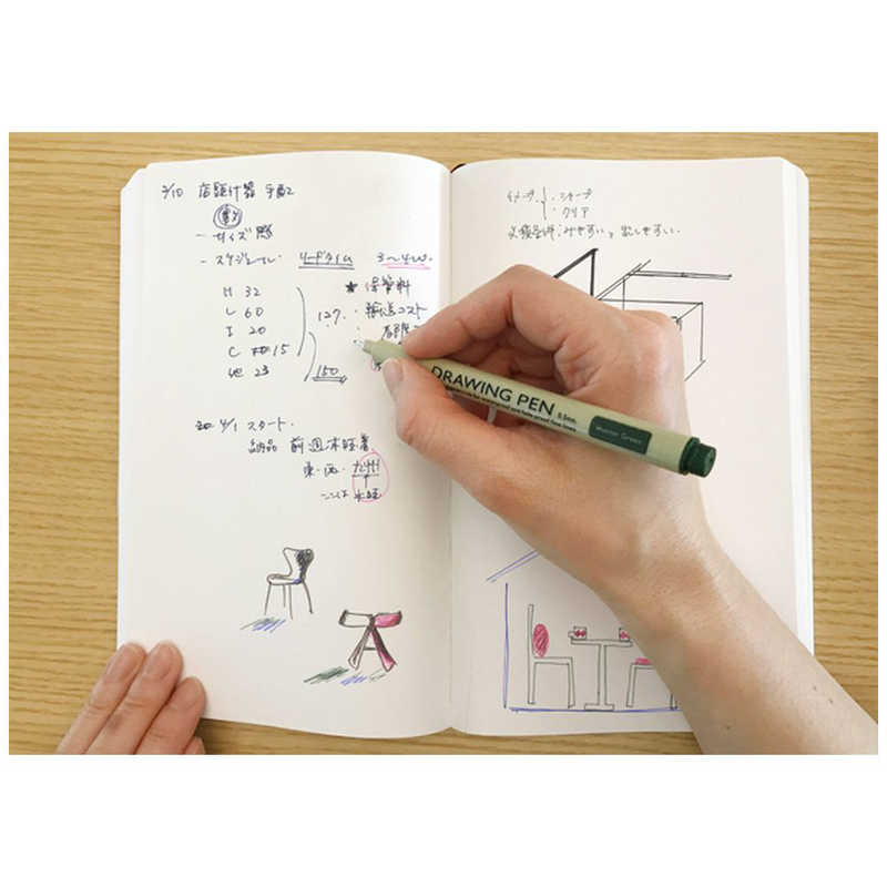 コクヨ コクヨ Drawing Pen(ドローイングペン) ハンターグリーン KE-SP7-HG KE-SP7-HG