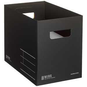 コクヨ 収納ボックス Mサイズ NEOS(ネオス) ブラック A4NEMBD コクヨ 収納ボックス Mサイズ NEOS(ネオス) ブラック A4NEMBD