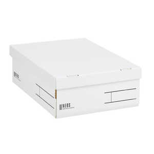 コクヨ 収納ボックス(Rハーフ)2冊 フNE9832WX2 NEOS(ネオス) ホワイト フNE9832WX2 コクヨ 収納ボックス(Rハーフ)2冊 フNE9832WX2 NEOS(ネオス) ホワイト フNE9832WX2