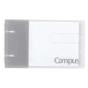 コクヨ ノートのように使えるバインダーA7 ル-NP116M Campus(R) グレー ルNP116M コクヨ ノートのように使えるバインダーA7 ル-NP116M Campus(R) グレー ルNP116M