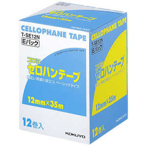 コクヨ セロハンテープ(Eパック) TSE12N