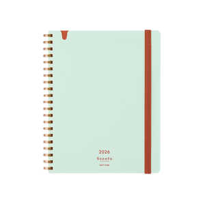 コクヨ (限定)2026年版 Campus SOFT RING Diary Sooofa(キャンパスソフトリングダイアリースーファ)手帳 B6 ライトグリーン ニ-SSMNLG-B6-26 ニSSMNLGB626 コクヨ (限定)2026年版 Campus SOFT RING Diary Sooofa(キャンパスソフトリングダイアリースーファ)手帳 B6 ライトグリーン ニ-SSMNLG-B6-26 ニSSMNLGB626