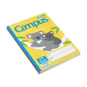 コクヨ (限定)キャンパスノート用途別つなげるーぱ！（4冊パック）5mm方眼 ノ-30AES10-5-L2X4