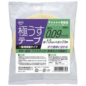 コニシ 極うすテープ 10mm幅×20M 04770 コニシ 極うすテープ 10mm幅×20M 04770