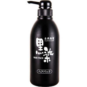 黒ばら本舗 黒染ヘアパック ポンプタイプ 500mL 