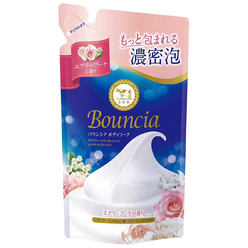 牛乳石鹸 牛乳石鹸 Bouncia(バウンシア)ボディソープ つめかえ用 360mL エアリーブーケの香り  