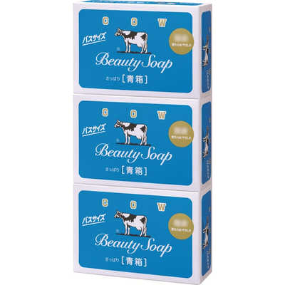 牛乳石鹸 カウブランド青箱バスサイズ 130g3個 パック の通販