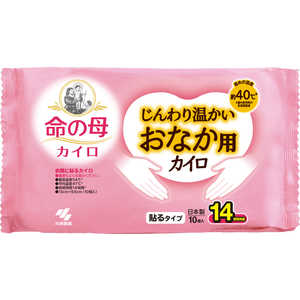 小林製薬 命の母 カイロ じんわり温かい おなか用カイロ 貼るタイプ (10個入) 