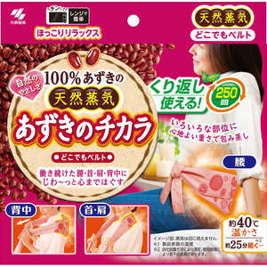 小林製薬 あずきのチカラ どこでもベルト 1個 小林製薬 あずきのチカラ どこでもベルト 1個