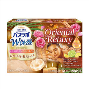 白元 HERSバスラボ W保湿 Oriental Relaxy 12錠入(4種類×3錠) 
