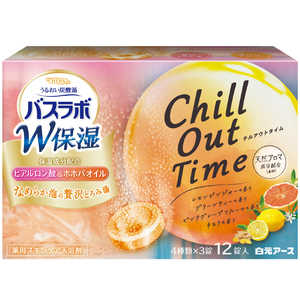 白元 HERSバスラボ W保湿 Chill Out Time 12錠入 