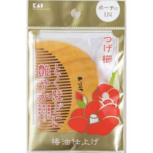貝印 つげ櫛 半月形 貝印 つげ櫛 半月形