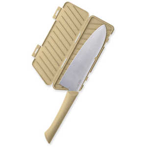 貝印 MANASAYA 三徳165mmBG ベージュ AB5577