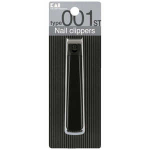貝印 Nail Clippers(ネイルクリッパーズ)ツメキリ type001M ST 黒 