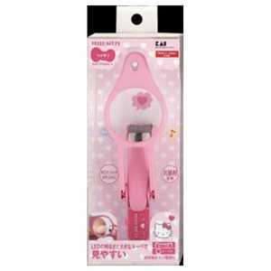貝印 ハローキティ LEDルーペ付きツメキリ (衛生用品) 