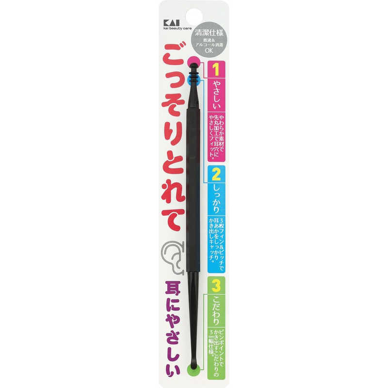 500円引きクーポン】 貝印 Kai Corporation 昇天 快感耳かき 1個 x