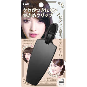 貝印 癖がつきにくい大きめクリップ 