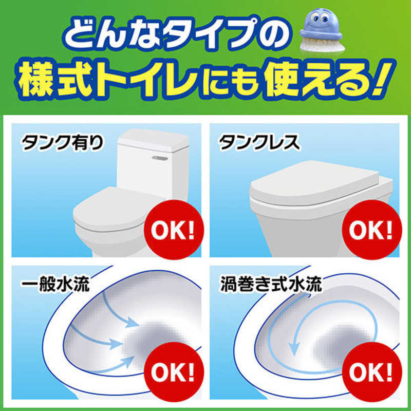 ジョンソン ジョンソン スクラビングバブル トイレスタンプクリーナーフレッシュソープの香り つけかえ用2本パック  