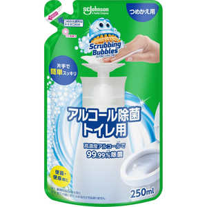ジョンソン ScrubbingBubbles(スクラビングバブル)アルコール除菌 トイレ用 つめかえ用 250mL ジョンソン ScrubbingBubbles(スクラビングバブル)アルコール除菌 トイレ用 つめかえ用 250mL