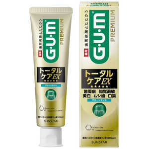サンスター ガム・プレミアムデンタルペースト トータルケアEX クリーンミント 90g ガムPRPトタルC90G