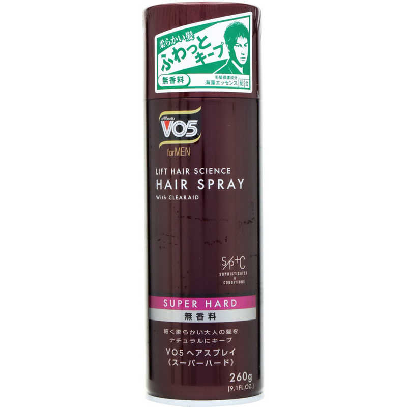 サンスター サンスター VO5 for MEN ヘアスプレイ スーパーハード無香料 260g  