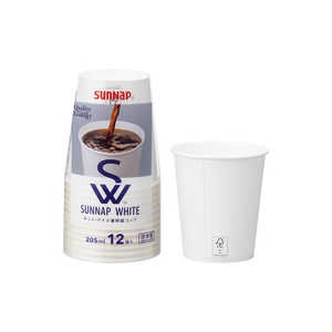 サンナップ FMX SWペーパーカップ205ml 12P C2012SNP サンナップ FMX SWペーパーカップ205ml 12P C2012SNP