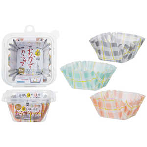 サンナップ スイトールオカズカップチェック四角15P SOC-HCK サンナップ スイトールオカズカップチェック四角15P SOC-HCK