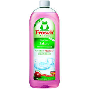 旭化成ホームプロダクツ Frosch(フロッシュ)食器用洗剤 つめかえ用 750mL ザクロ 