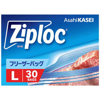 旭化成ホームプロダクツ Ziploc(ジップロック)フリーザーバッグ L 大