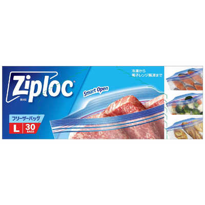 旭化成ホームプロダクツ Ziploc(ジップロック)フリーザーバッグ L 大 旭化成ホームプロダクツ Ziploc(ジップロック)フリーザーバッグ L 大