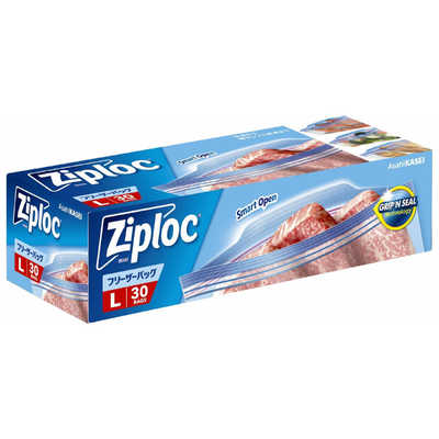 旭化成ホームプロダクツ Ziploc(ジップロック)フリーザーバッグ L 大