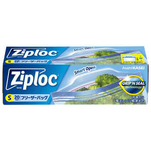 旭化成ホームプロダクツ Ziploc(ジップロック)フリーザーバッグ S 通常品 20枚 