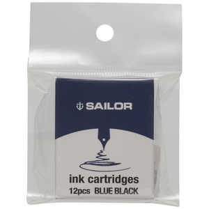 セーラー萬年筆 万年筆用カートリッジインク染料12本入パックBBK 130405144