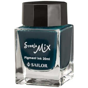 セーラー萬年筆 ストーリアMIX 顔料ボトルインク 20ml GN 131503260 セーラー萬年筆 ストーリアMIX 顔料ボトルインク 20ml GN 131503260