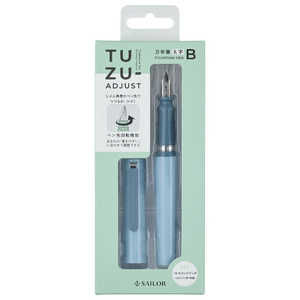 セーラー萬年筆 TUZU 万年筆 ライトブルー B(太字) パック 12-0541-641 セーラー萬年筆 TUZU 万年筆 ライトブルー B(太字) パック 12-0541-641